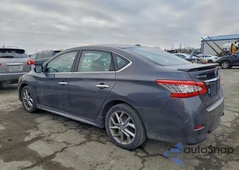 2013 Nissan Sentra S из США, поврежденный, VIN 3N1AB7AP2DL799018